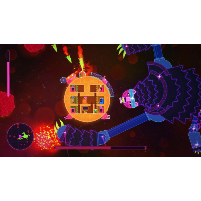 Lovers in a Dangerous Spacetime