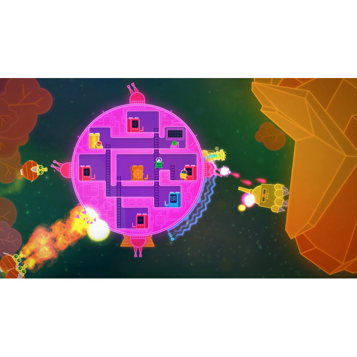 Lovers in a Dangerous Spacetime