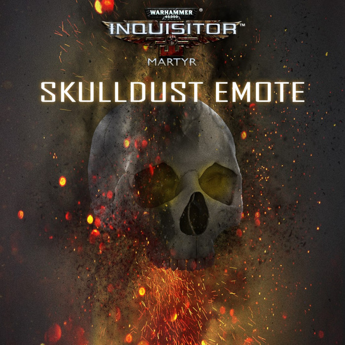 Warhammer 40,000: Inquisitor - Martyr | Skulldust emote