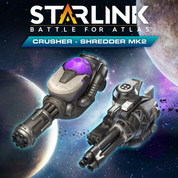 Starlink: Battle for Atlas™ - Crusher Shredder & Mk.2 Weapon Pack