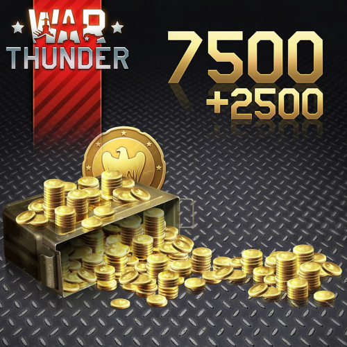 War Thunder - 7500 (+2500 Бонус) Золотых Орлов