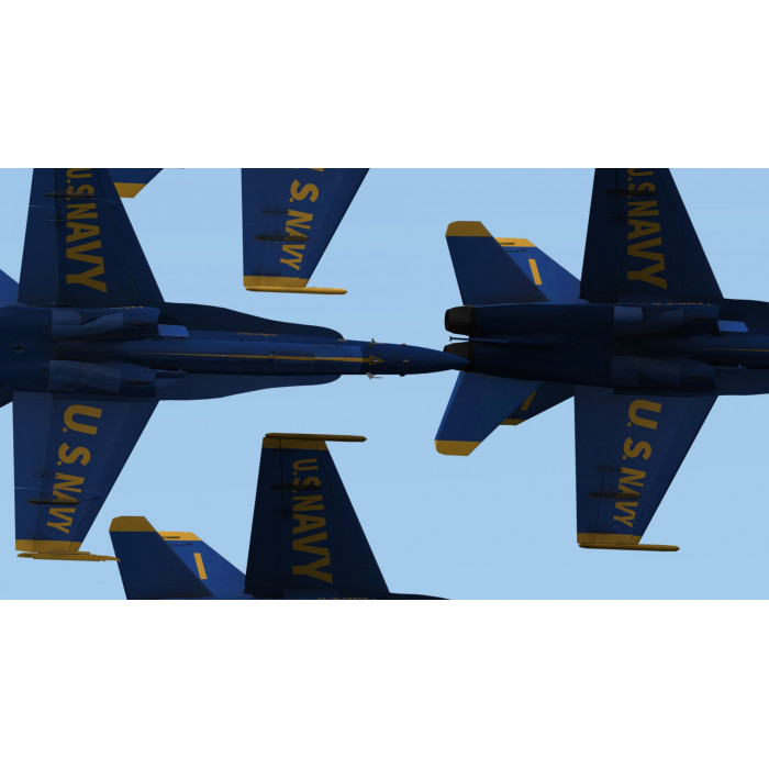 Blue Angels Aerobatic Flight Simulator