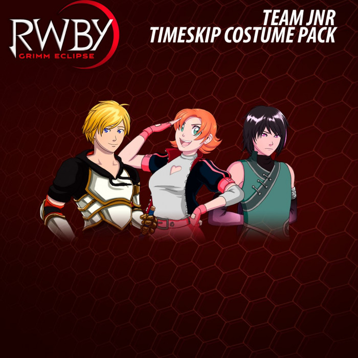 RWBY: Grimm Eclipse - Team JNR Timeskip Costume Pack