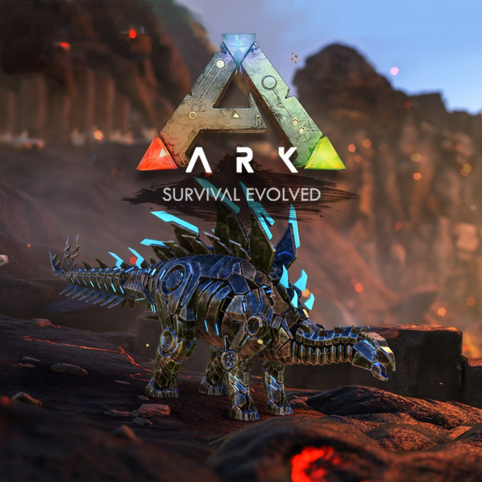 ARK: Survival Evolved Bionic Stegosaurus Skin ARK: Survival Evolved Bionic Stegosaurus Skin