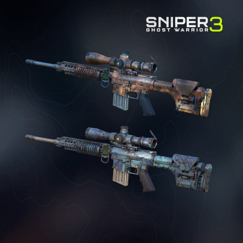 Weapon skins - Africa Tech & Hexagon Ice