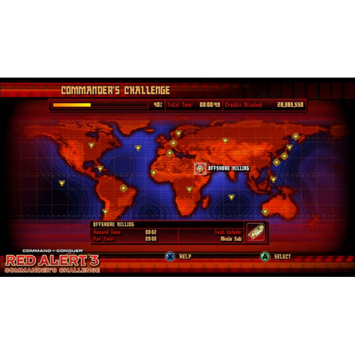 Command & Conquer Red Alert 3: Commander's Challenge