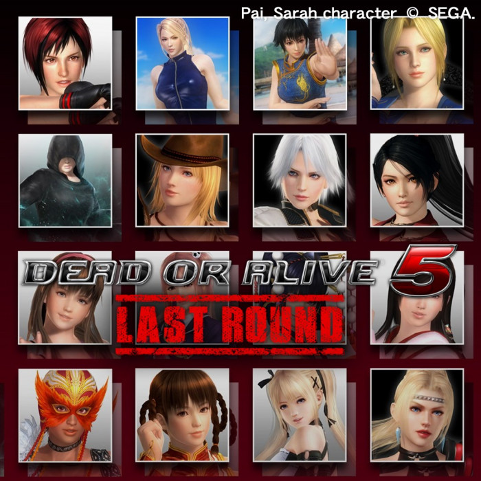 DOA5LR: Core Fighters — набор бойцов девушек