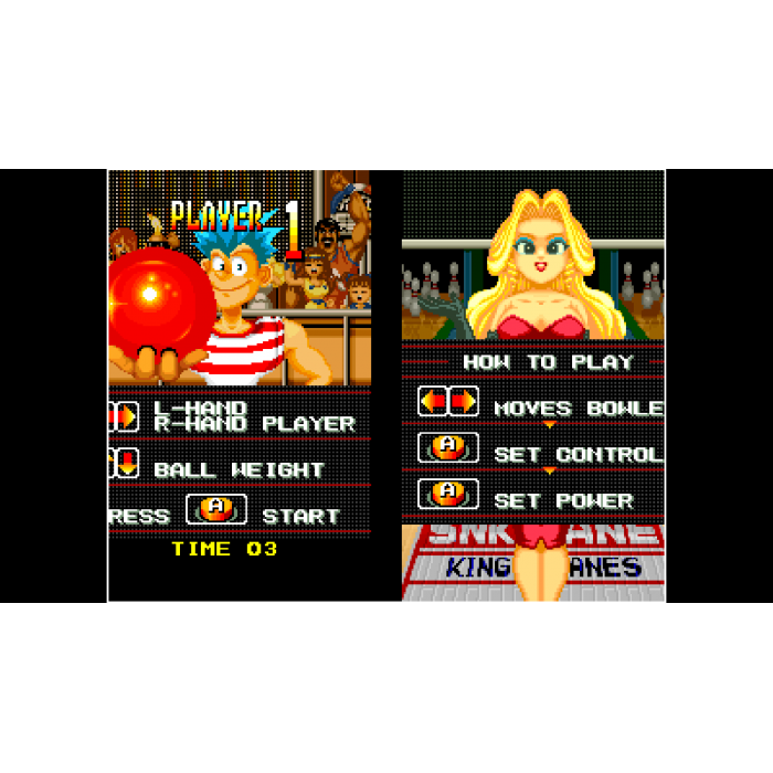 ACA NEOGEO LEAGUE BOWLING