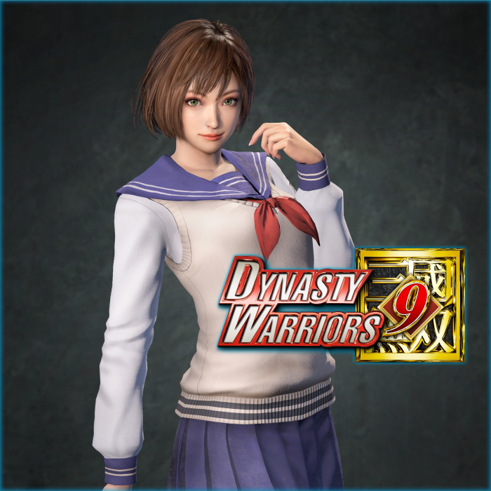 DYNASTY WARRIORS 9: Sun Shangxiang 'High School Girl Costume'