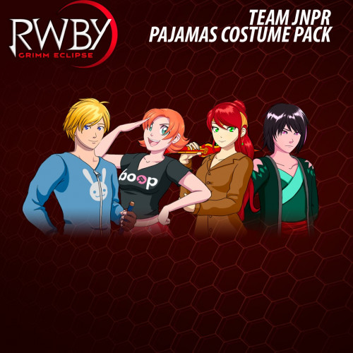 RWBY: Grimm Eclipse - Team JNPR Pajamas Costume Pack