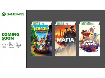 Пополнение Xbox Game Pass на первую половину августа